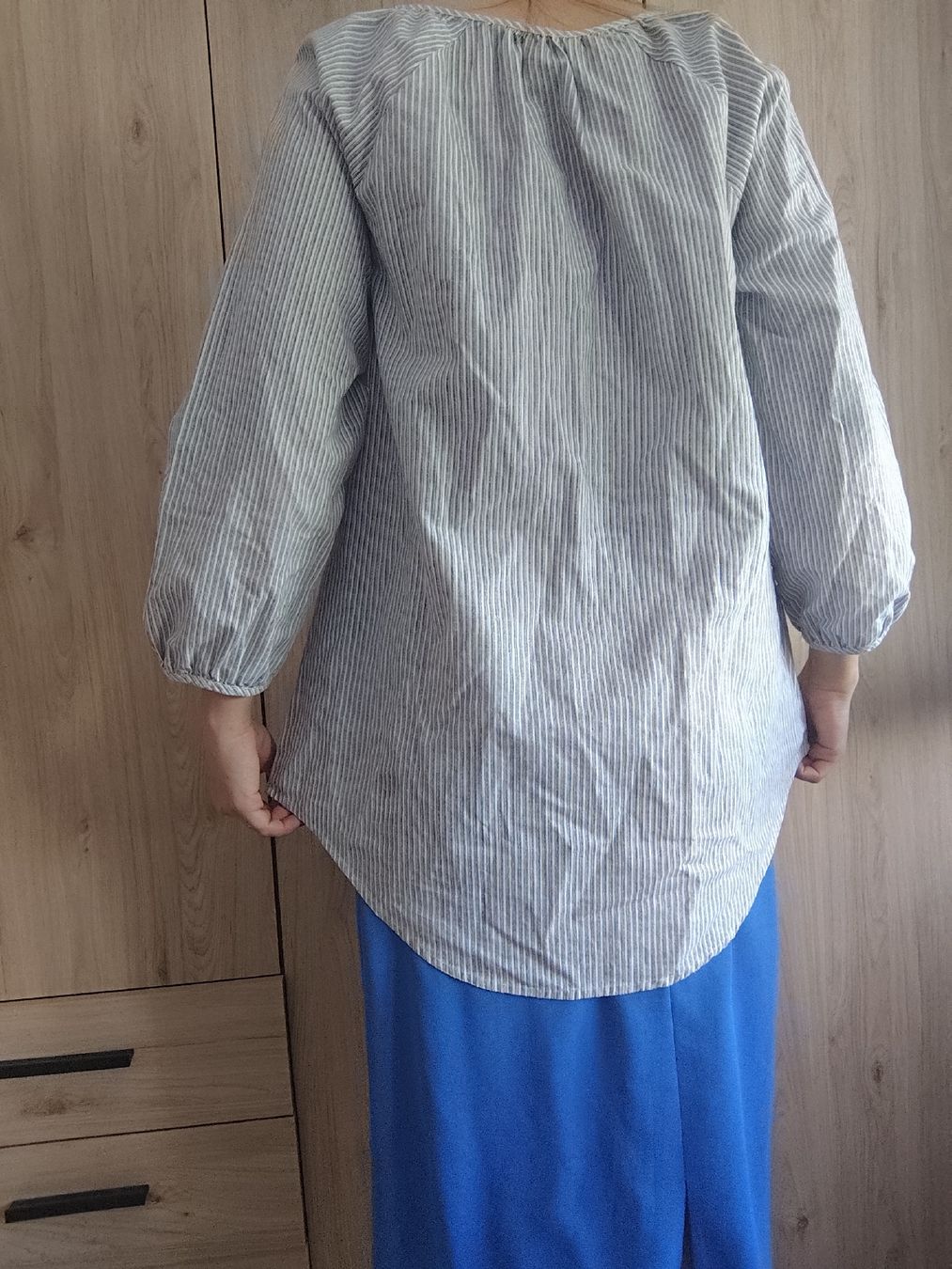 Zara Blusen: Zara Basic Collection striped embroidered blouse size M – Gebraucht aus Mägenwil von VintageGirly 3