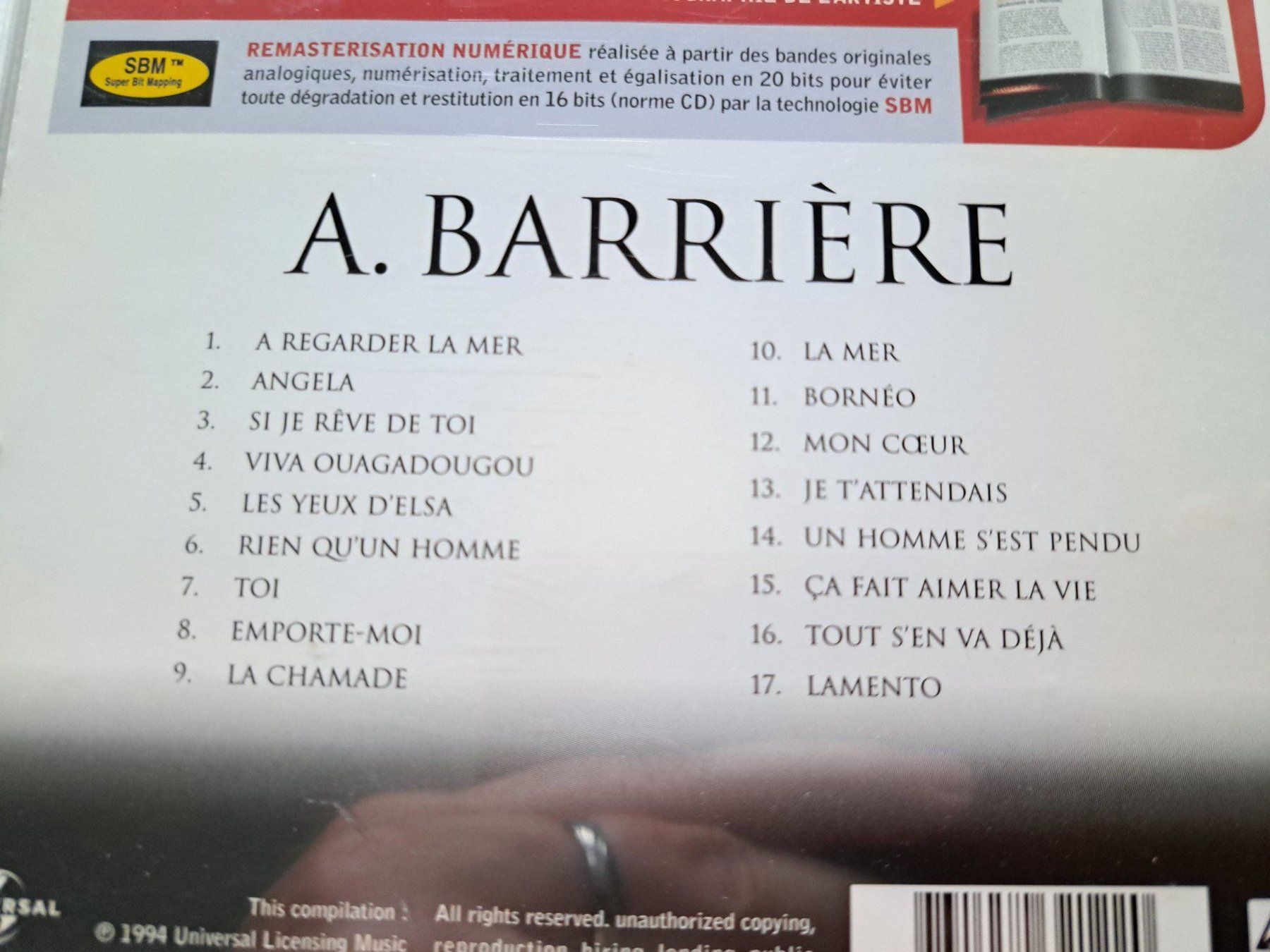 CD: CD Alain Barrière - Master Série  – Usato da Pully venduto da bro_n52j 2