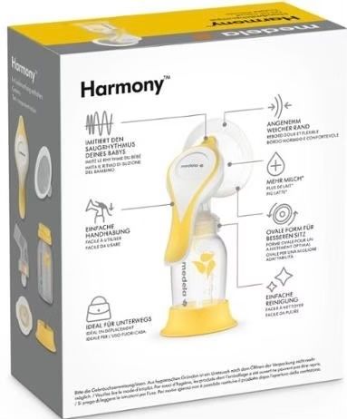 Medela Accessori per l’allattamento: Medela Harmony Handmilchpumpe mit Flex Technologie – Nuovo (secondo la descrizione) da Basel venduto da Seifehuesli 1