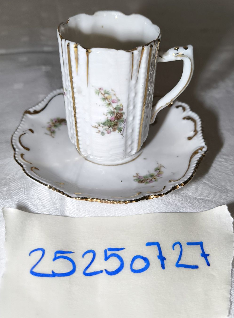 Tazze: Mokkatasse / Espressotasse ca. 1880 Ja. – Usato da Rorschacherberg venduto da snOOpydOg11