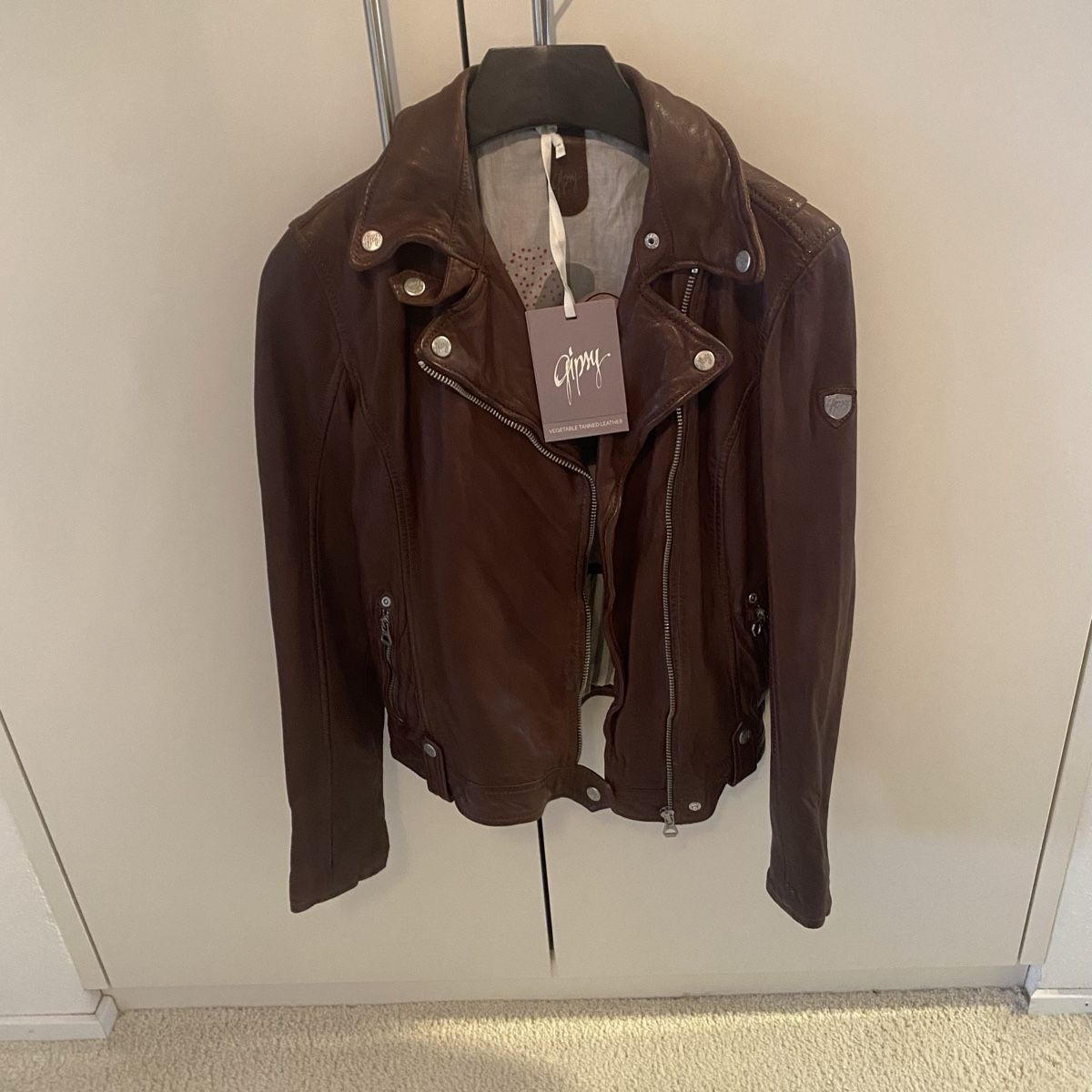Giacche: Original Gipsy Damen-Lederjacke – Nuovo (secondo la descrizione) da Sins venduto da enc_c266