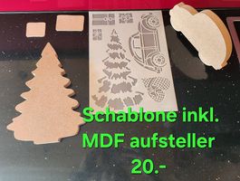 Gonis Schablone + MDF