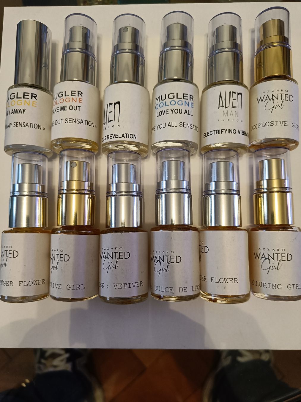 Profumi & Eau de Toilette: Parfums de créateurs-échantillons Mugler et Azzaro! – Usato da Genève venduto da Kamajan