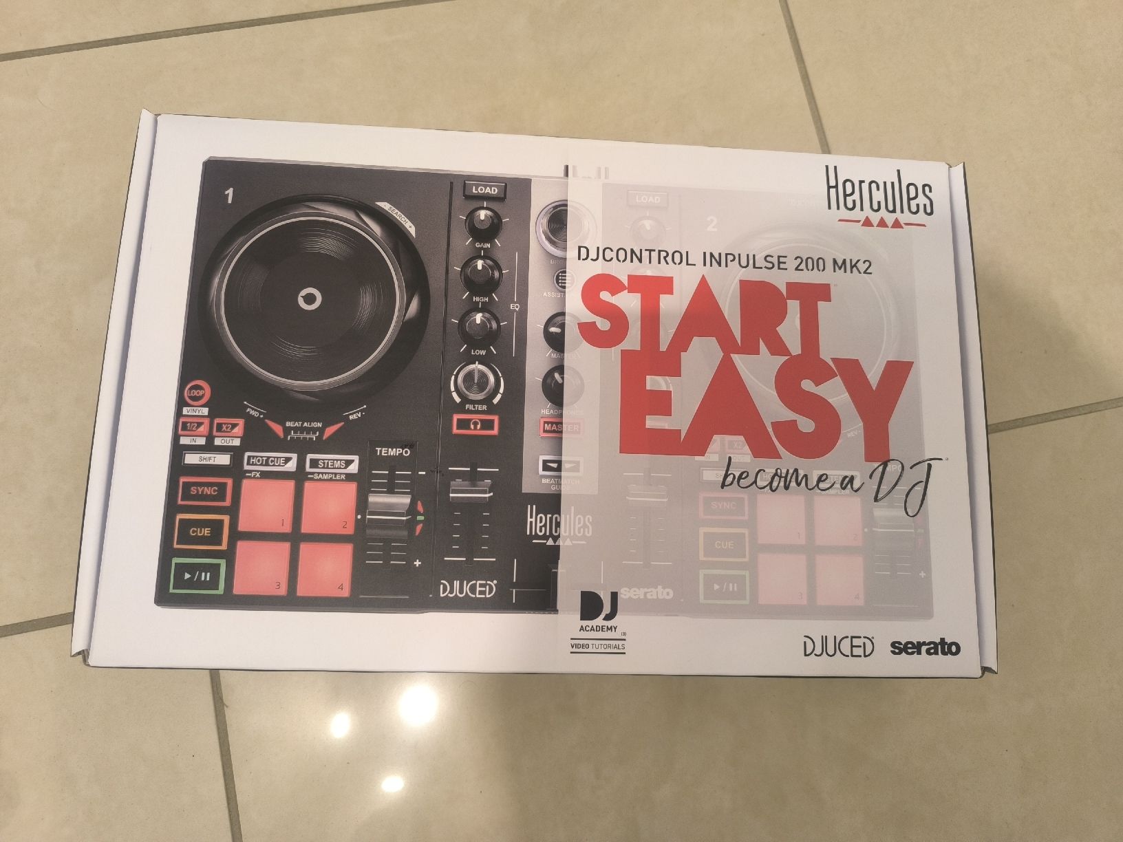 Hercules Platines de mixage: DJ Controller Hercules DJControl Inpulse 200 MK2 neu – Neuf (Voir description) à Mellingen par swisslit