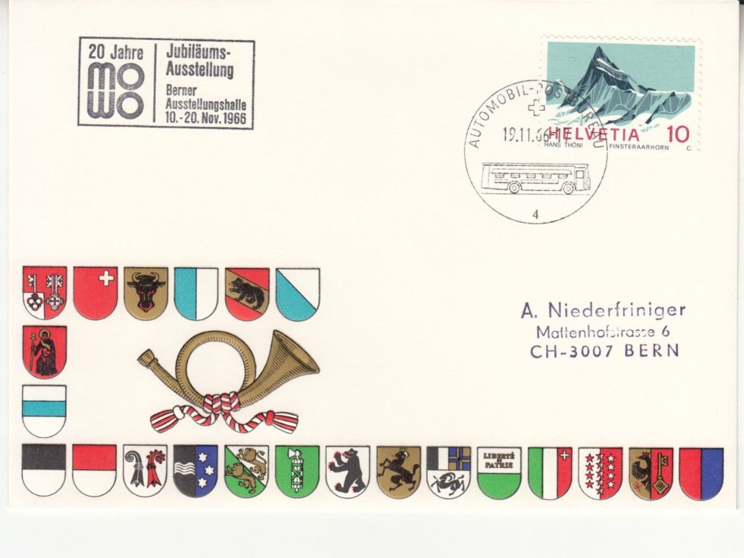 Tutti i francobolli: Sonderstempel A. 1083 Mode Wohnenbern 1967 – Usato da Bürglen TG venduto da StampGraf