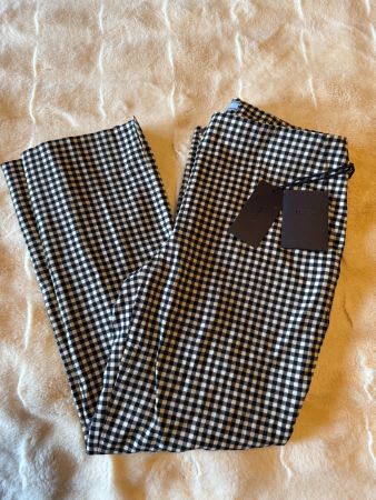 Prada Checked Trousers – Timeless Elegance