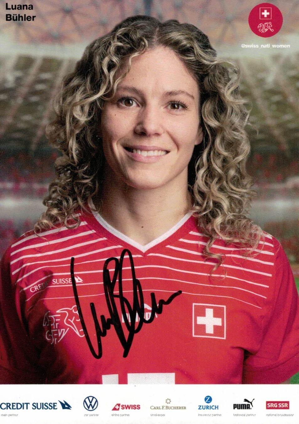 Autografi: Luana Bühler Autogramm handsigniert Schweiz 2022 SELTEN – Nuovo (secondo la descrizione) da Thalwil venduto da JogaB0nito