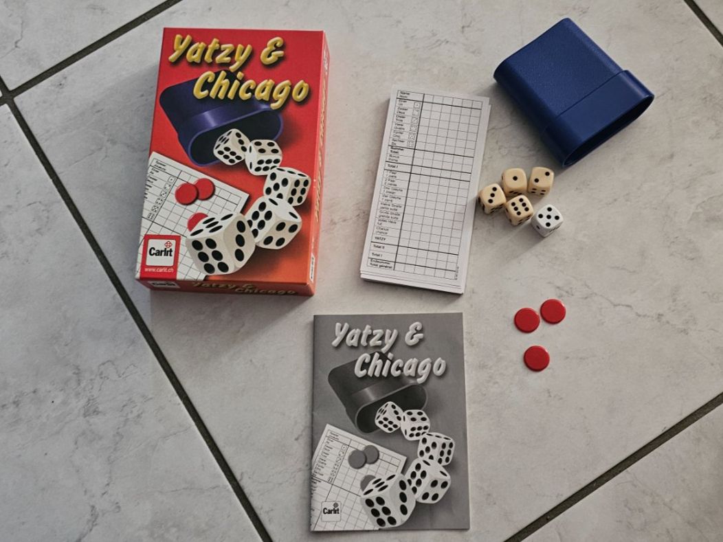 Carlit Spiele: Yatzy & Chicago- Spiel – Gebraucht aus Geuensee von JeMaUrPe 1