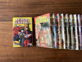 Manga My Hero Academia Band 1 bis 18 Carlsen Verlag gut