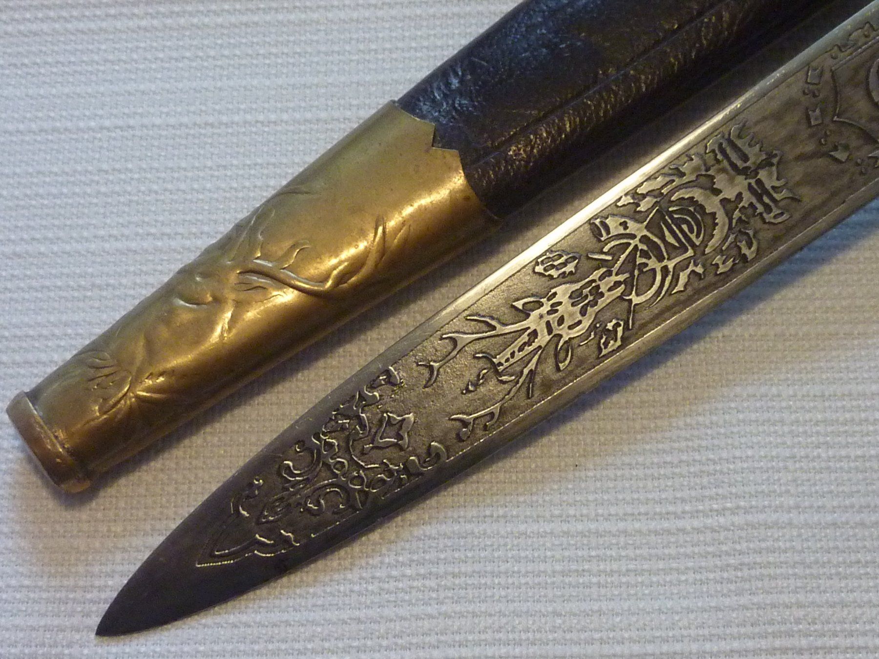 Solingen Accessori: Hirschfänger Messer "Gott Mit Uns" E.F.HÖRSTER SOLINGEN – Usato da Dietikon venduto da damaszen 3