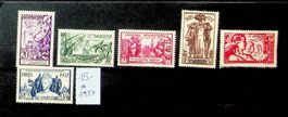 NOUVELLE CALÉDONIE SÉRIE NEUVE* 1937 COTE 15.00 EUROS /T190