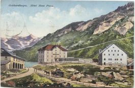 GOTTHARD TI 1912 Postkutsche