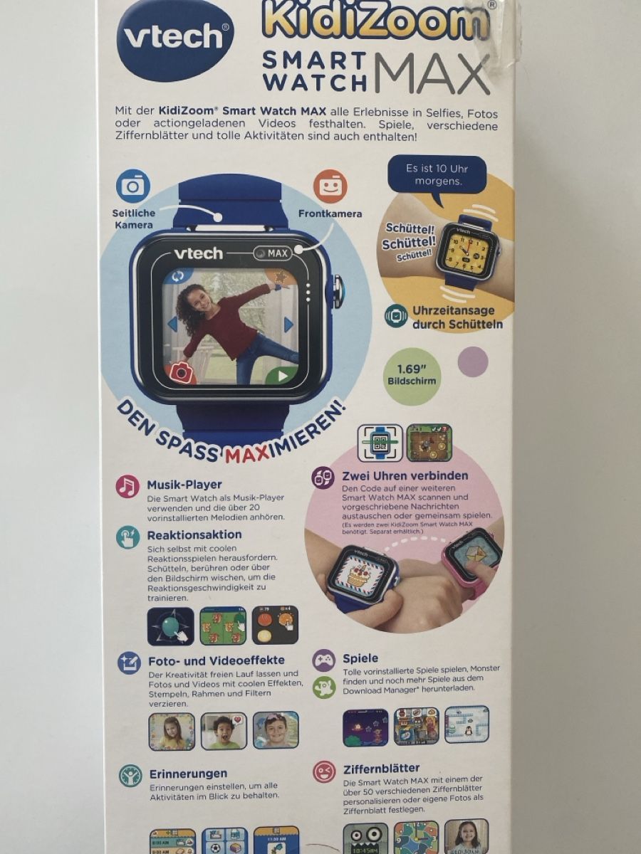 Vtech Smartwatch: Vtech KiddiZoom SmartWatch MAX – Gebraucht aus Sutz von MoSu 2