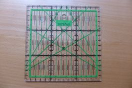 Quilt Patchwork Lineal  - Quilting Ruler Acryl 15 x 15 cm