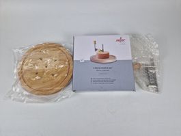 ZELLER Käseschneidesett Buche/Edelstahl