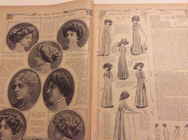 Riviste & Magazine: Journal sur la Mode 1909 – Usato da Genève venduto da edelweiss1900 3