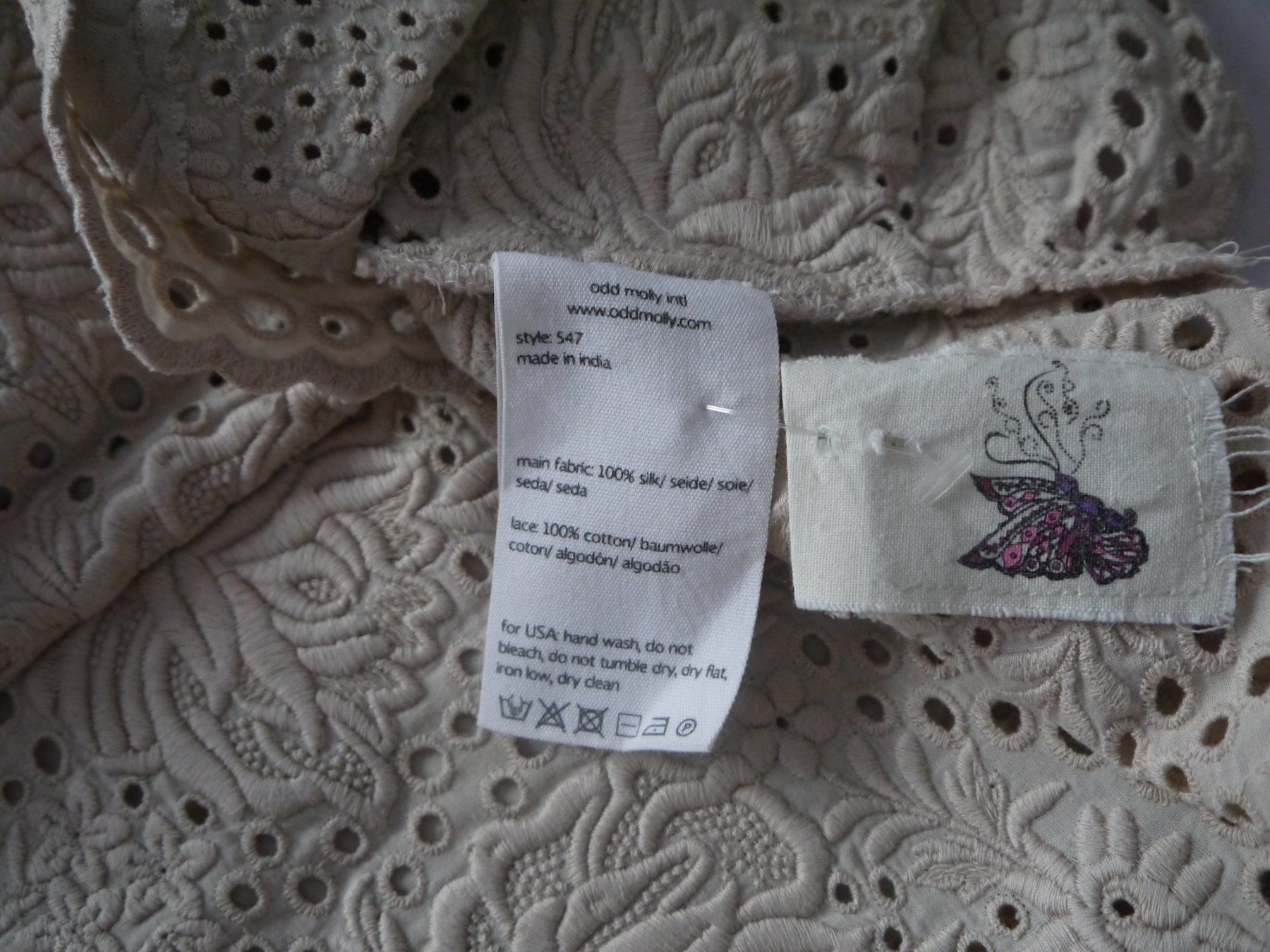Odd Molly Kleider: Odd Molly  Kleid aus Seide Gr:2 – Gebraucht aus Hagendorn von Blaf 3