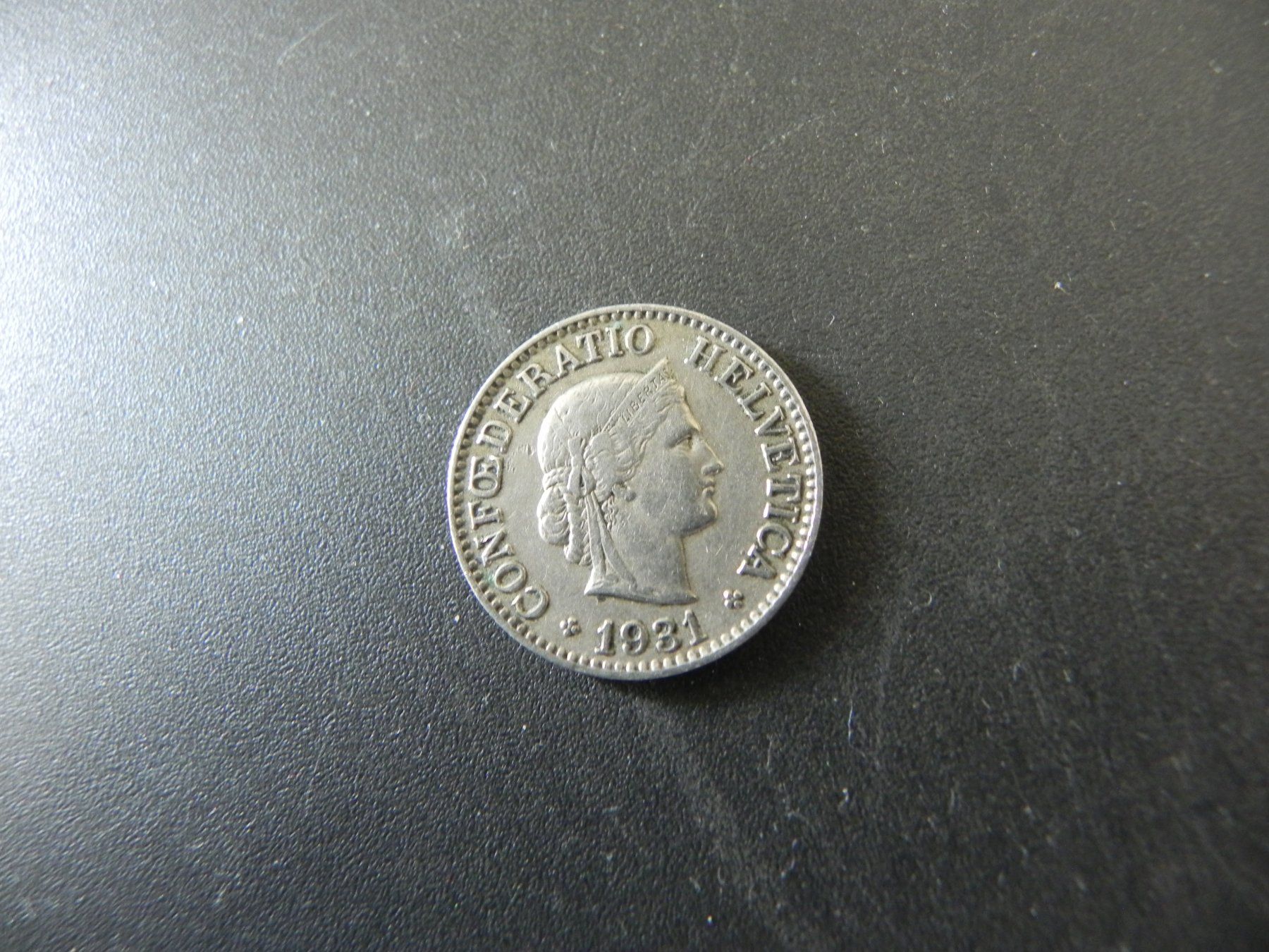Tutti le monete: Schweiz 10 Rappen 1931 B – Usato da Biel/Bienne venduto da Gogolozi