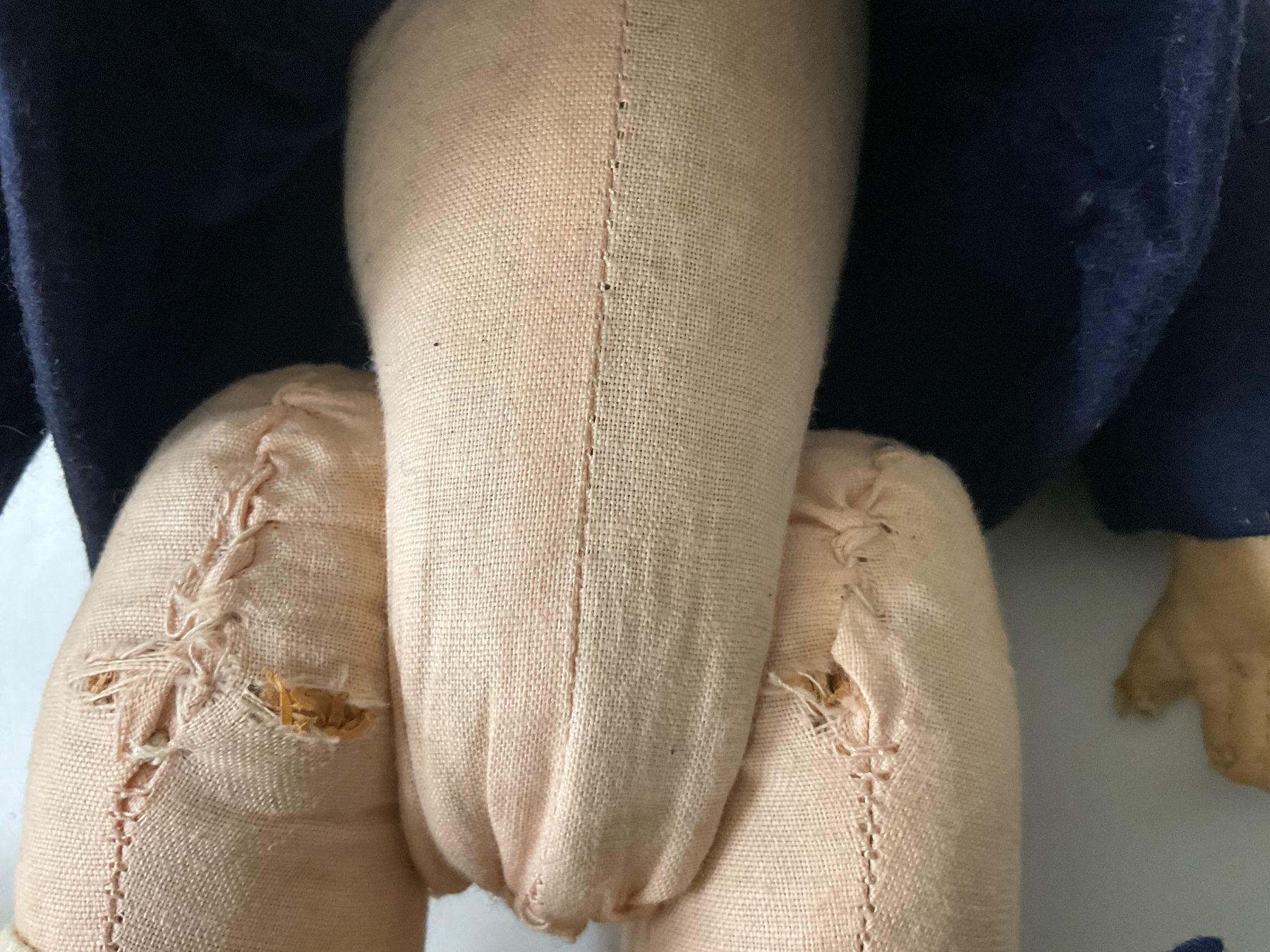 Bambole: Antike Stoffpuppe, handgefertigt – Usato da Bern venduto da vielerart 5