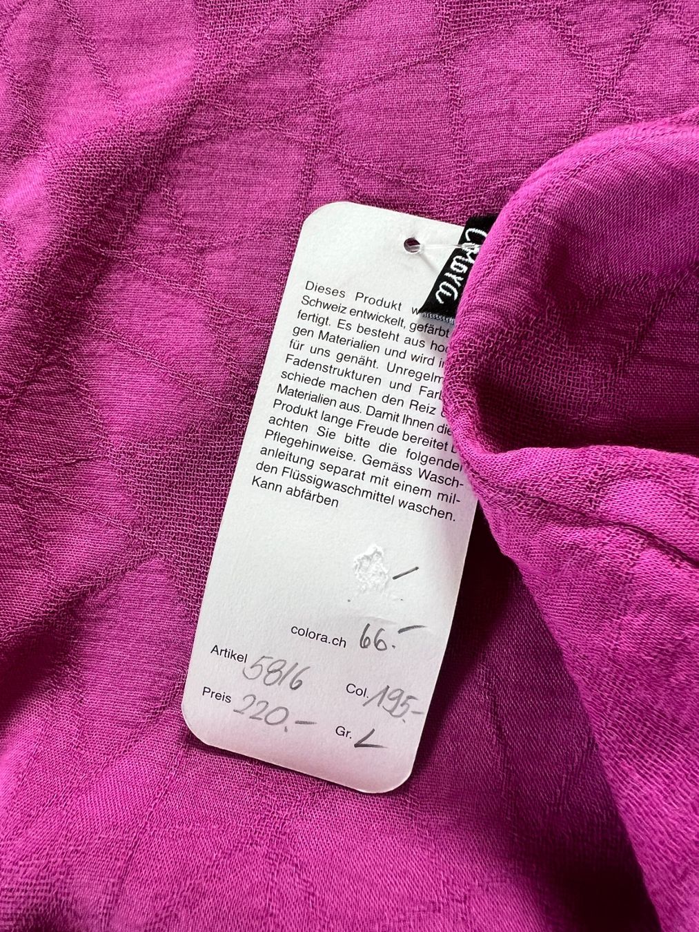 Colora Camicette: Colora Damen Bluse, Gr. L, Lila, NEU – Nuovo e nell'imballaggio originale da Worb venduto da farben20zauber 1