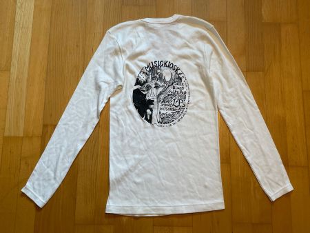 Vintage 70s LS Shirt Music Kiosk Zurich New Sz S