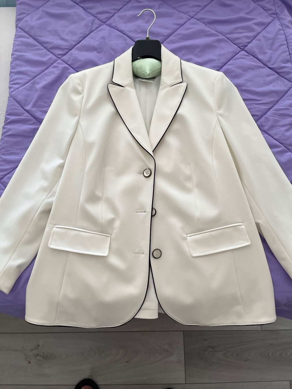 Jacken: Blazer weiss – Gebraucht aus Neuenhof von Himmel2 3