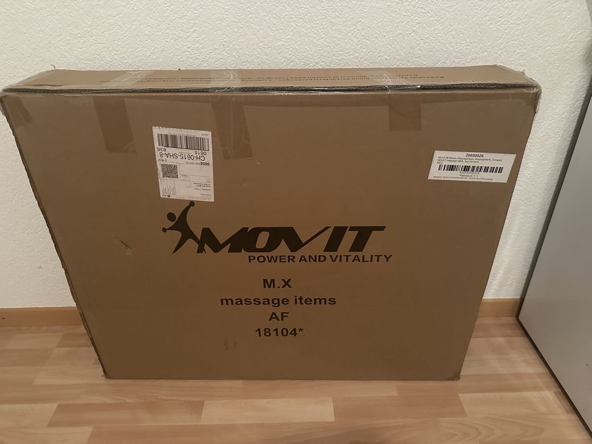 Dispositivi per massaggi: MOVIT POWER AND VITALITY MASSAGELIEGE. – Usato da Bützberg venduto da Chisco 2