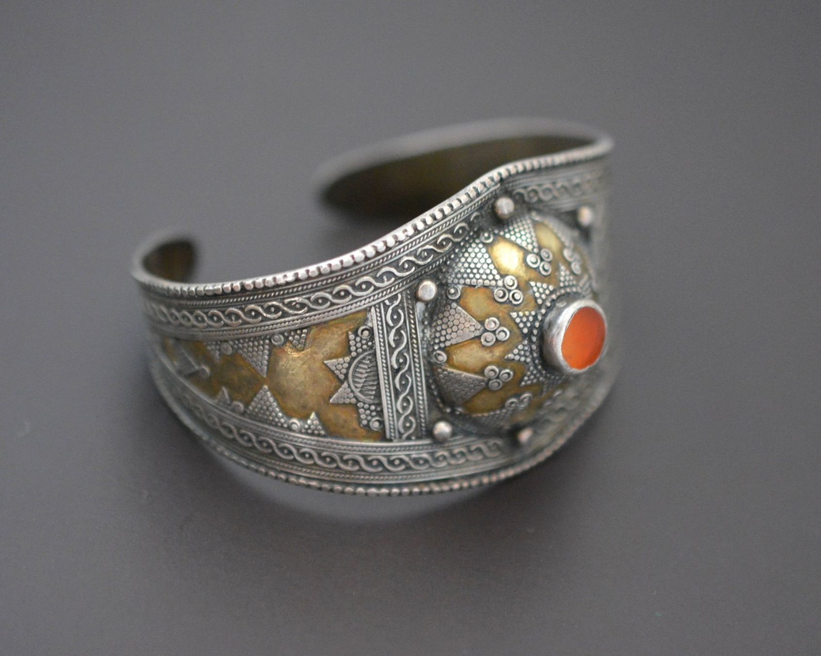 Bracciali & Braccialetti: Schönes Silber Ethno Armband mit Karneol – Usato da Villigen venduto da chriwo 1