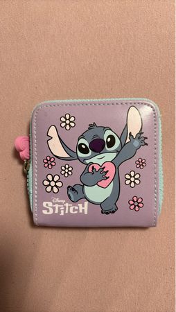 Niedliches Disney Stitch Portemonnaie, Lila, Neu