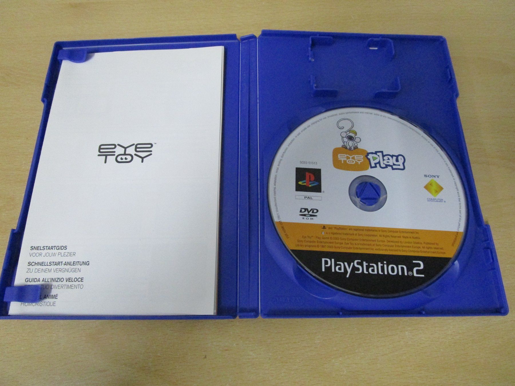 Sony Giochi: Eye Toy Play Sony Playstation 2 PS2 – Usato da Goldau venduto da agestuffer 2