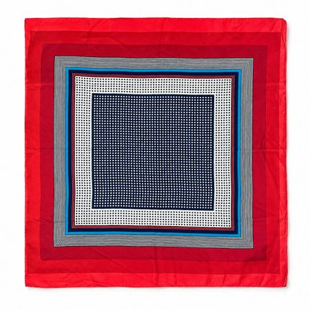 SWISSAIR Uniform Vintage Foulard Seidentuch ca. 86x83cm