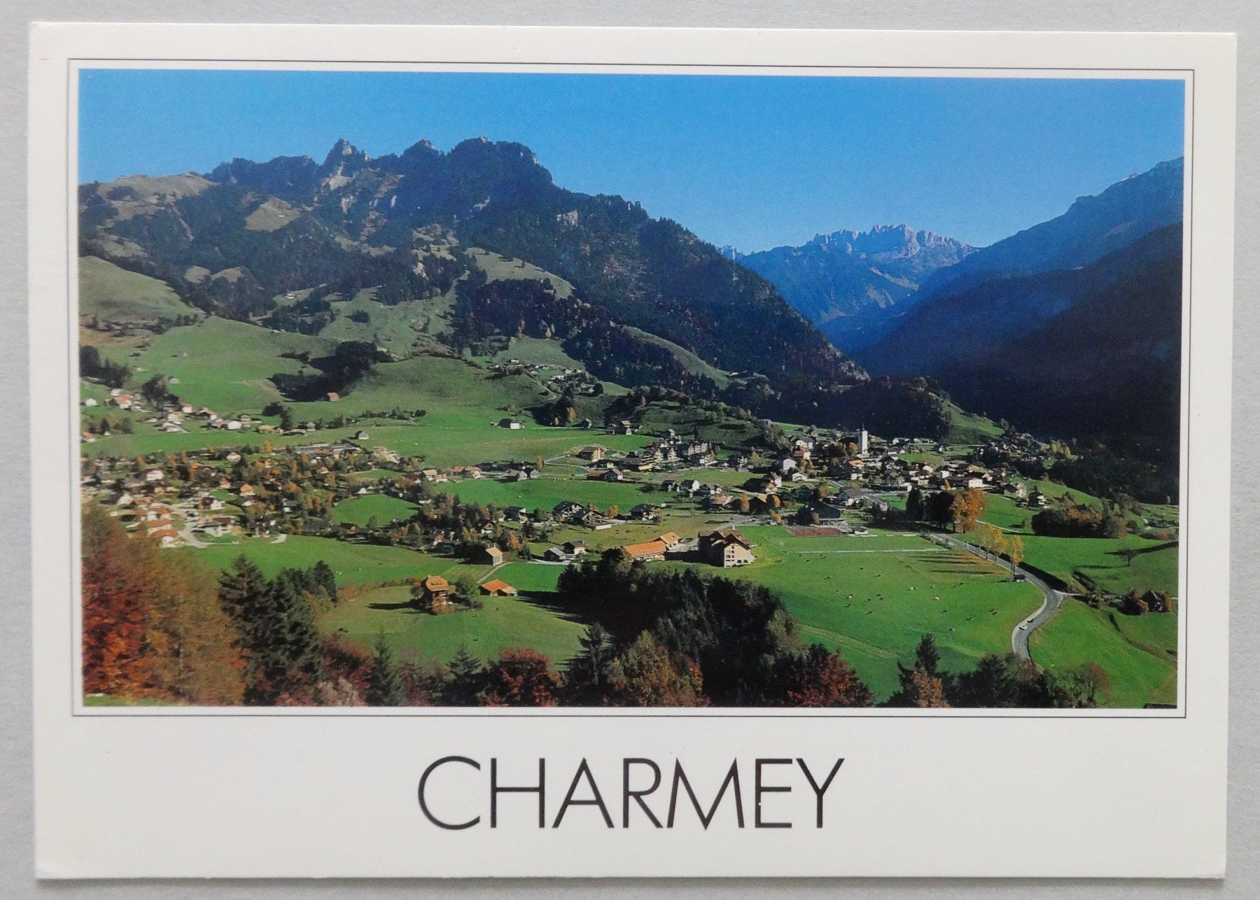 Ansichtskarten: Charmey, en Gruyère – Gebraucht aus Fétigny von Billy2miny