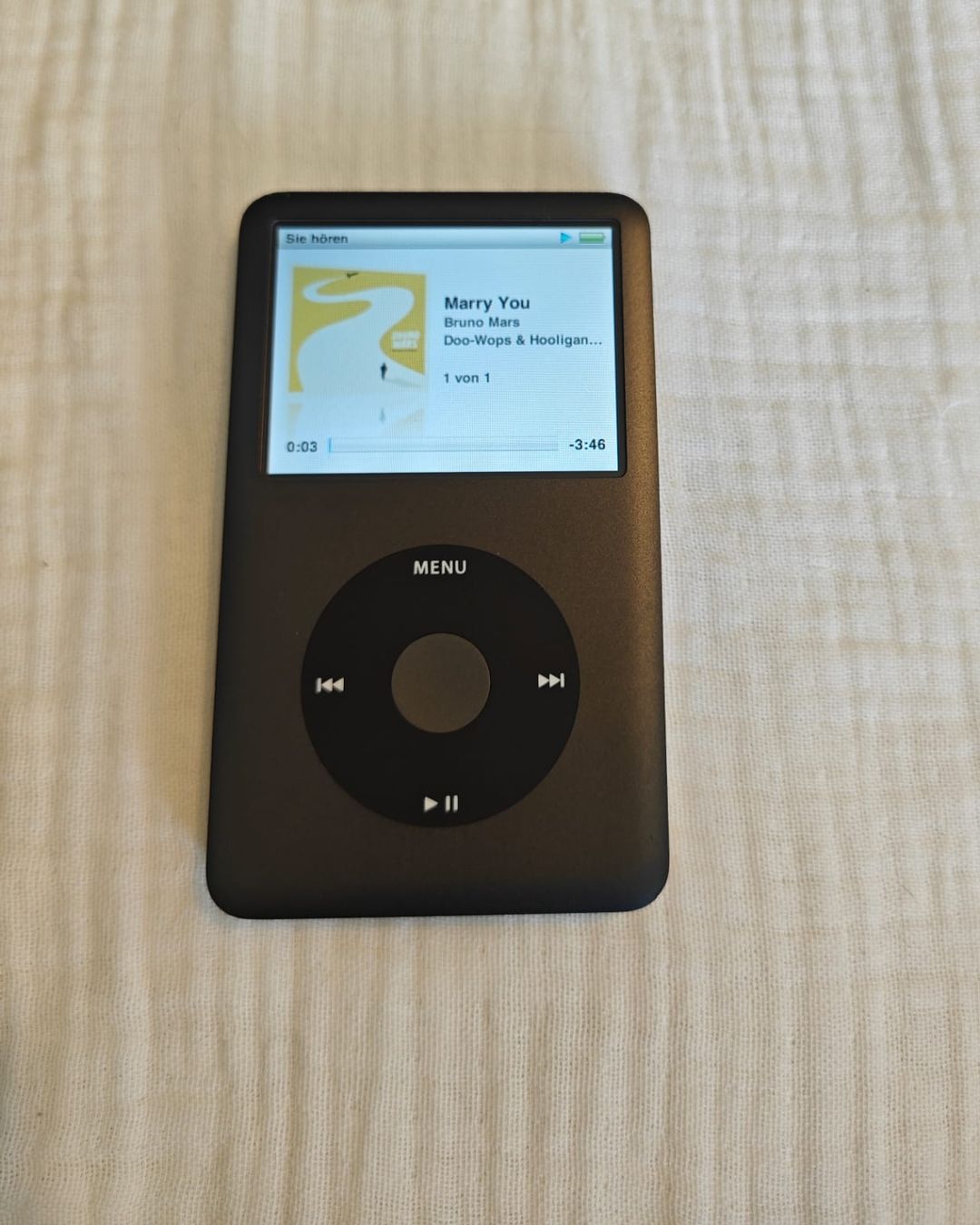 Apple Tragbarer Mediaplayer: Appel iPod Classic 7 Gen 120GB – Gebraucht aus Zollikofen von zar_j67f 7