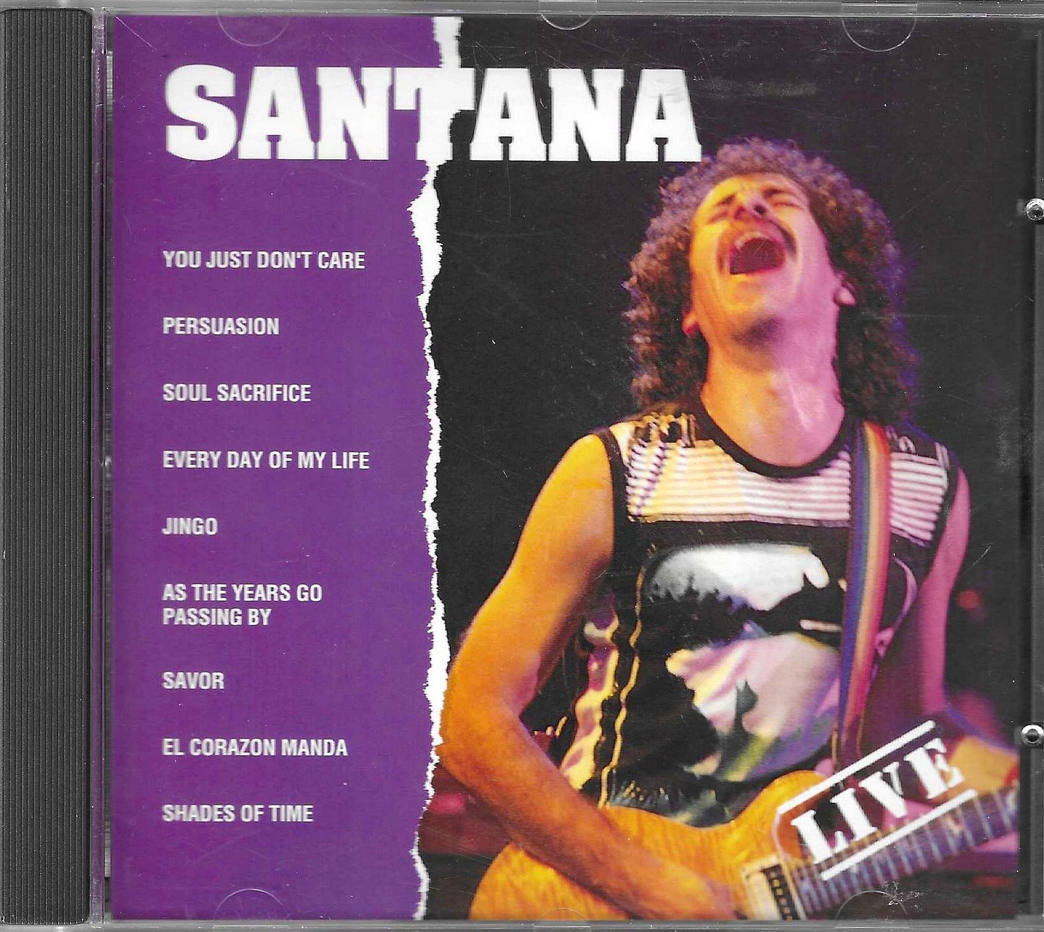 CD: Santana - Live Recordings – Usato da Savagnier venduto da Ne2065