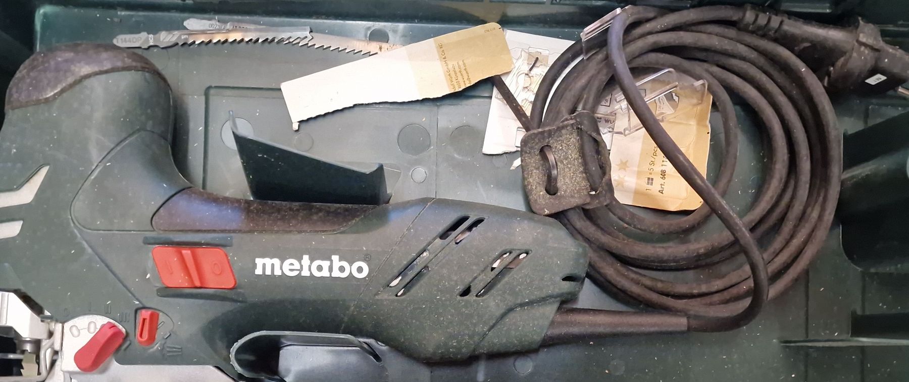 Metabo Seghe: Metabo Stichsäge mit Koffer gebraucht – Usato da Kleinlützel venduto da pippo95