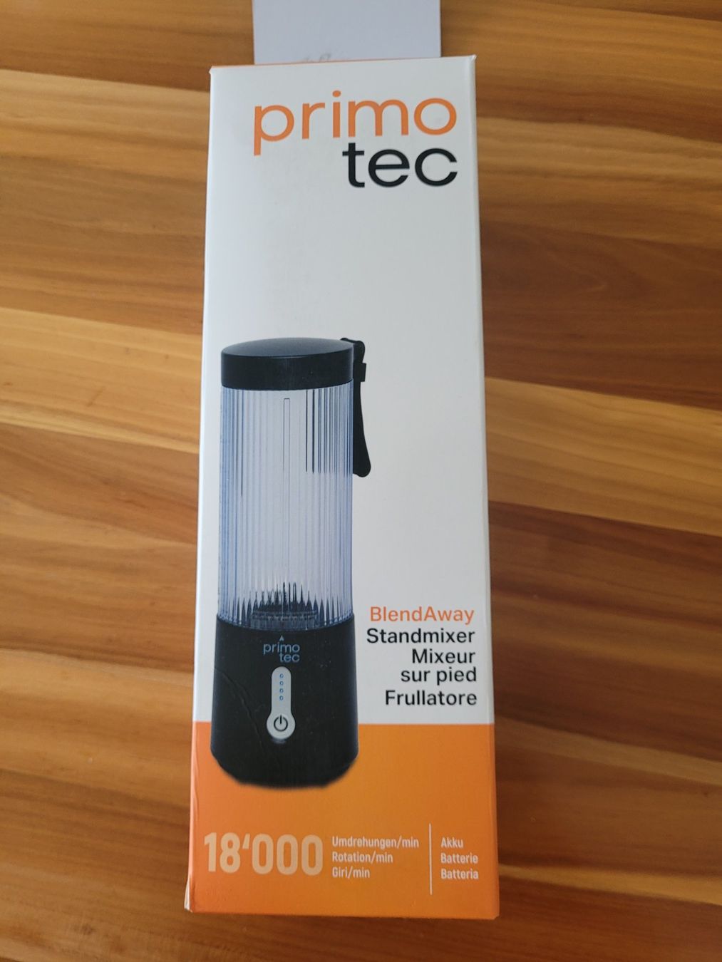 Primotecq Appareils de cuisine: Primo Tec BlendAway Standmixer schwarz neu – Neuf avec emballage d'origine à baar par Starfires