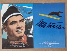 Sepp Weiler - sehr alte Autogrammkarten  sk