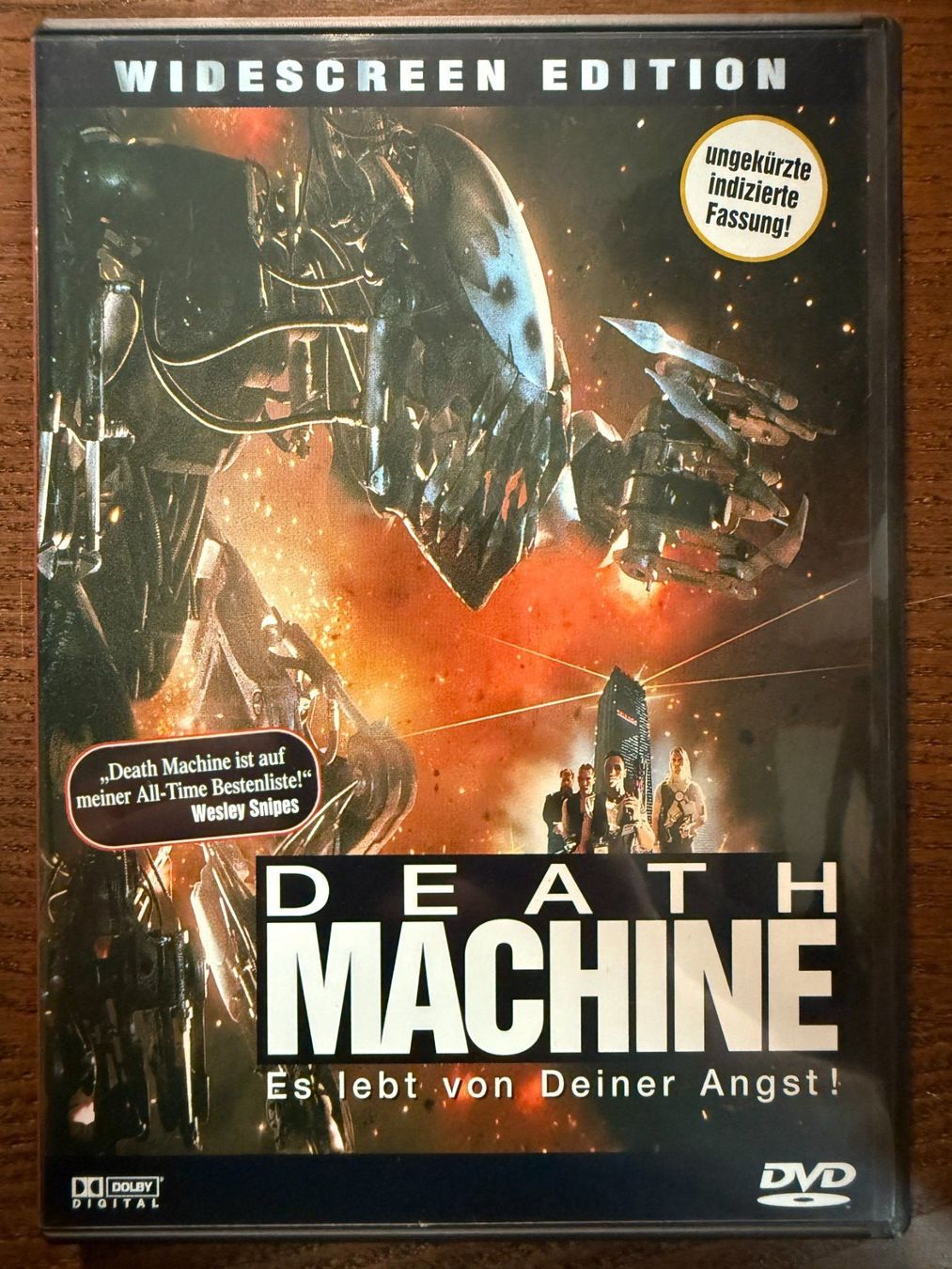 Tutti i DVDs: Death Machine – Usato da Zürich venduto da FilmFreunde