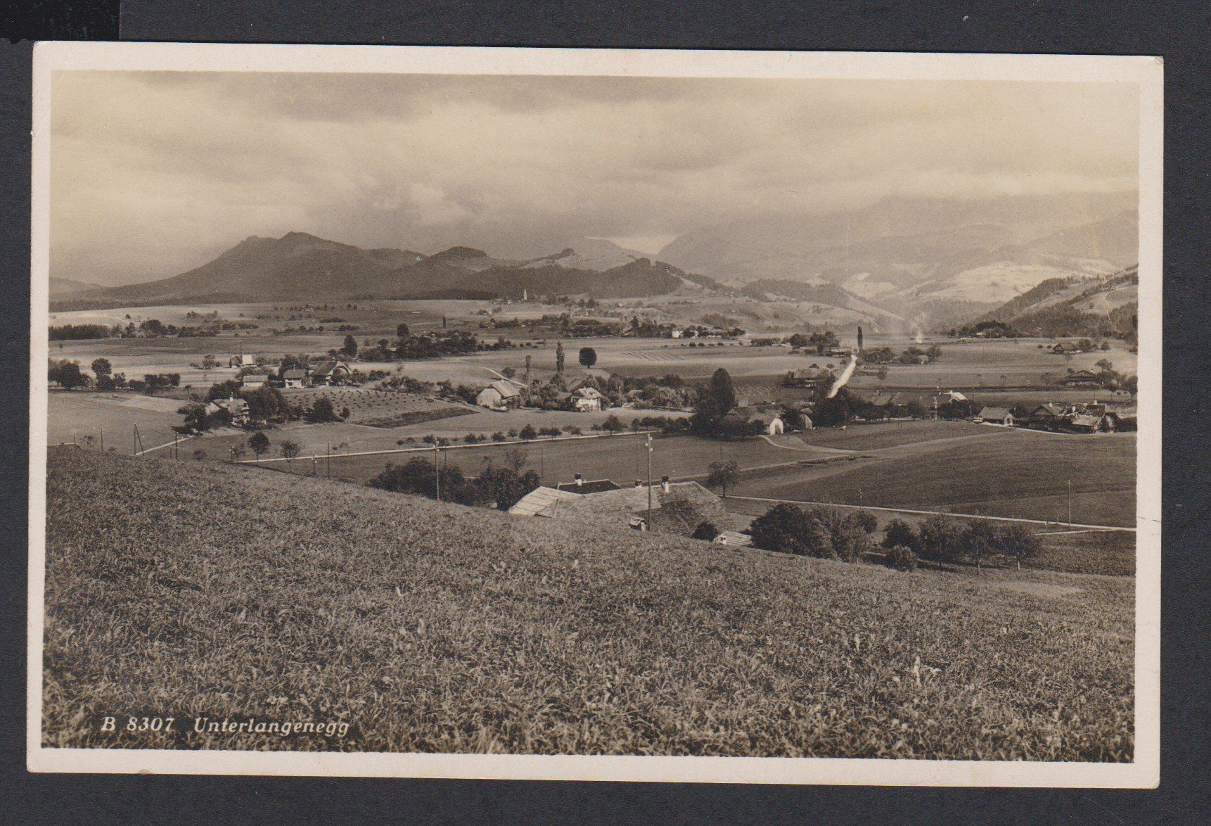 Cartoline postali: Unterlangenegg  BE   :   alte Ansichtskarte Militärstempel – Usato da Vitznau venduto da Ropaku
