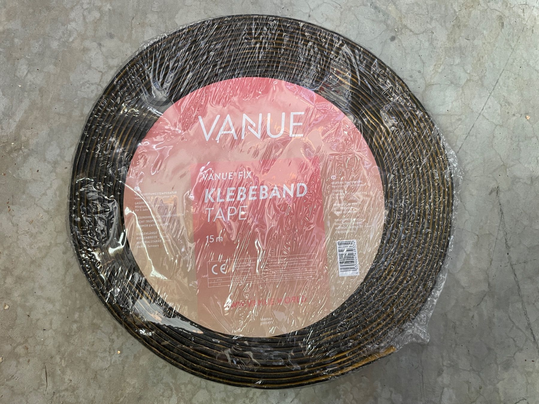 Sanitari: Vanue Fix Klebeband 15 m – Nuovo e nell'imballaggio originale da Waldkirch venduto da SANDRADUBLER