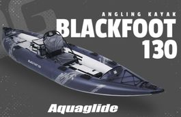 Aquaglide Blackfoot 130 Kajak - Top Zustand!!!
