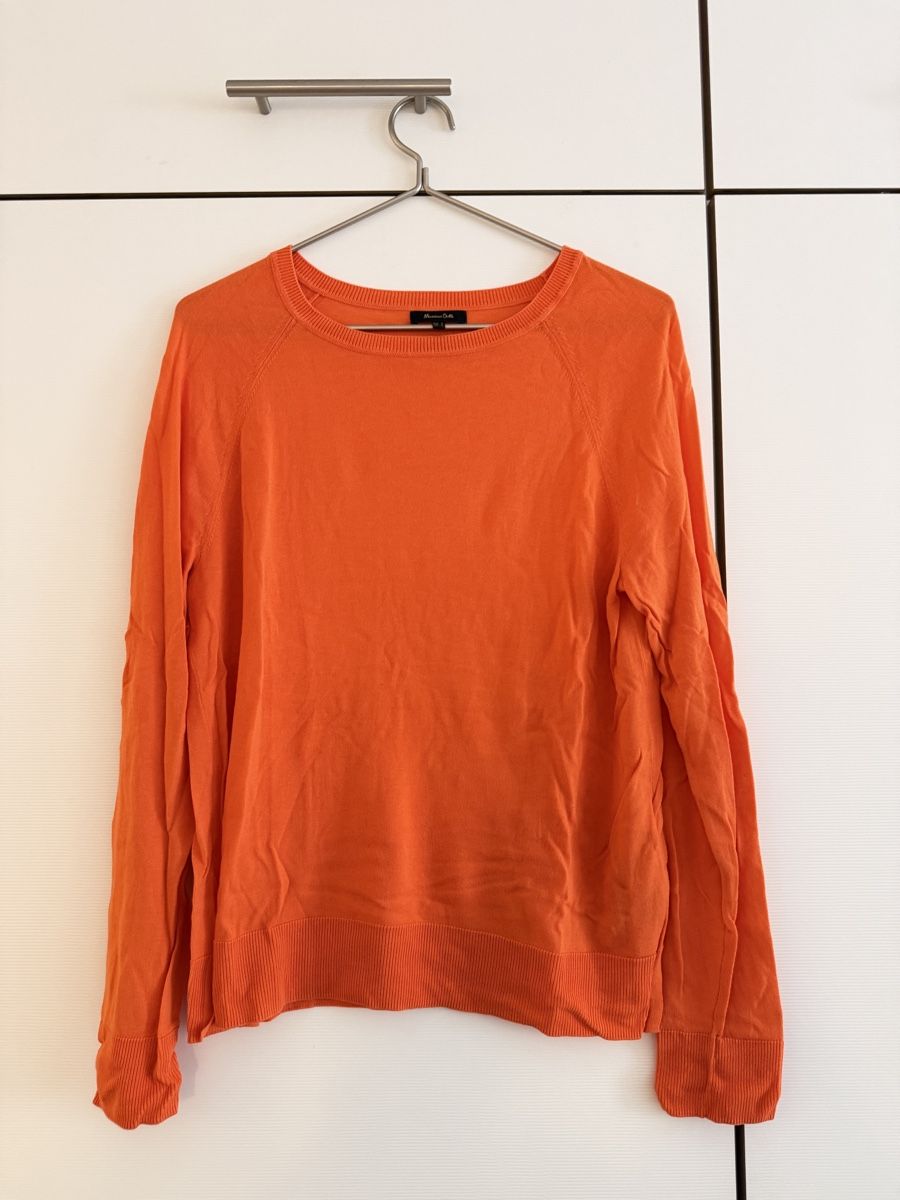 Massimo Dutti Pullover & Sweatshirts: Pullover Massimo Dutti orange Grösse S guter Zustand – Gebraucht aus Bertschikon Gossau von chanty_7