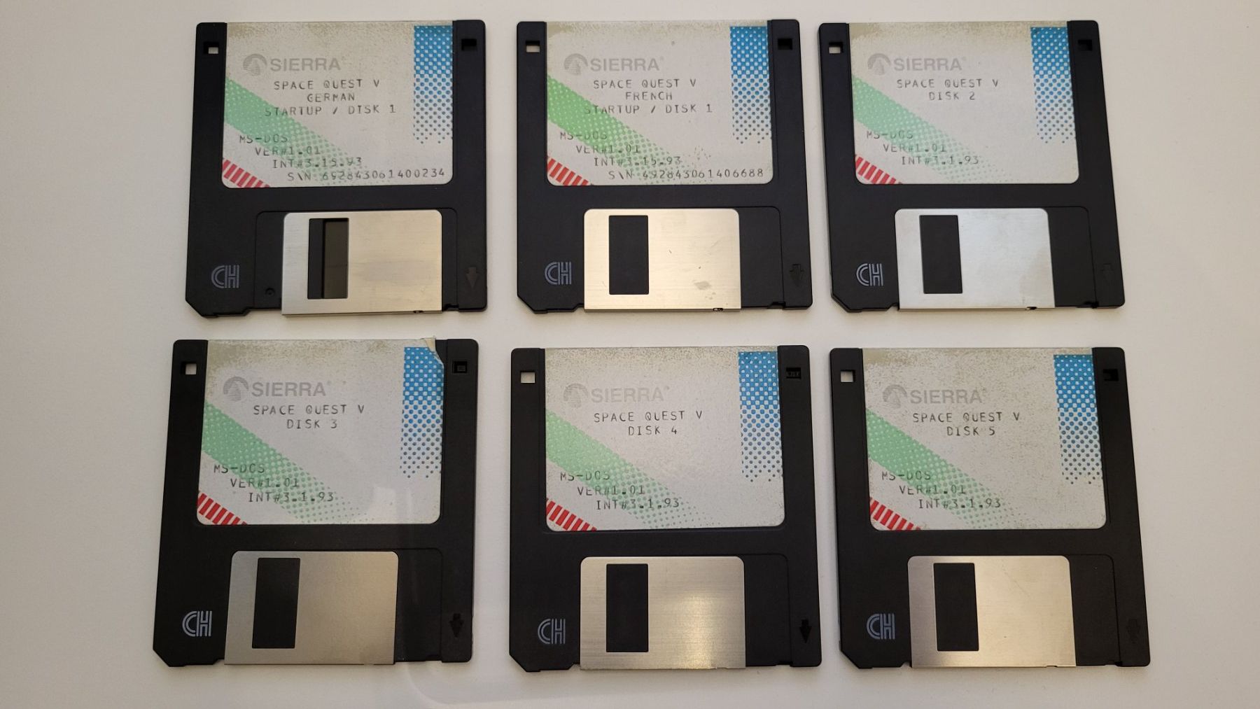 Giochi: 3,5" Disketten Space Quest V - Deutsch – Usato da Rosshäusern venduto da West66 1