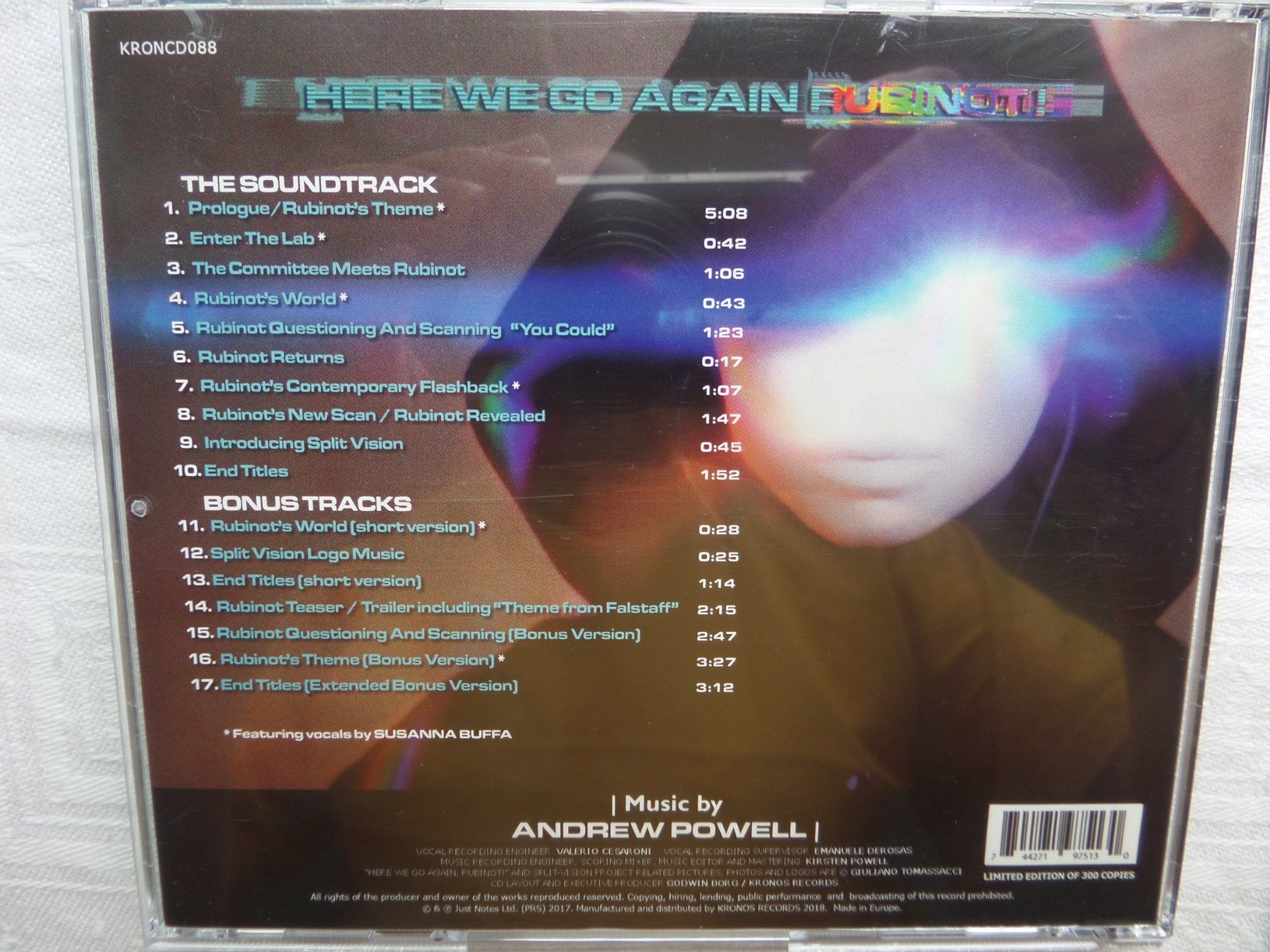 CD: Andrew Powell - Here We Go Again Rubinot – Usato da Genève venduto da CDLPBookS 1