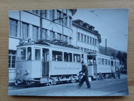 Echtfotokarte Rechtsufrige Thunersee-Bahn