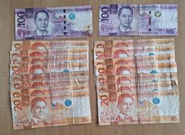 Banknoten aus den Philippinen 