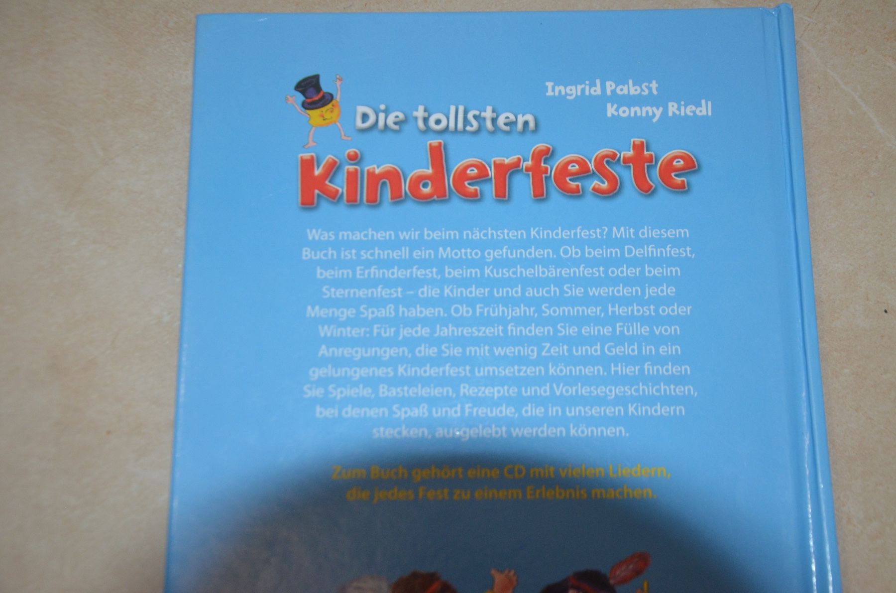 Livres: KINDERFESTEBUCH - + CD – D'occasion à Chiasso par Dolly015 2