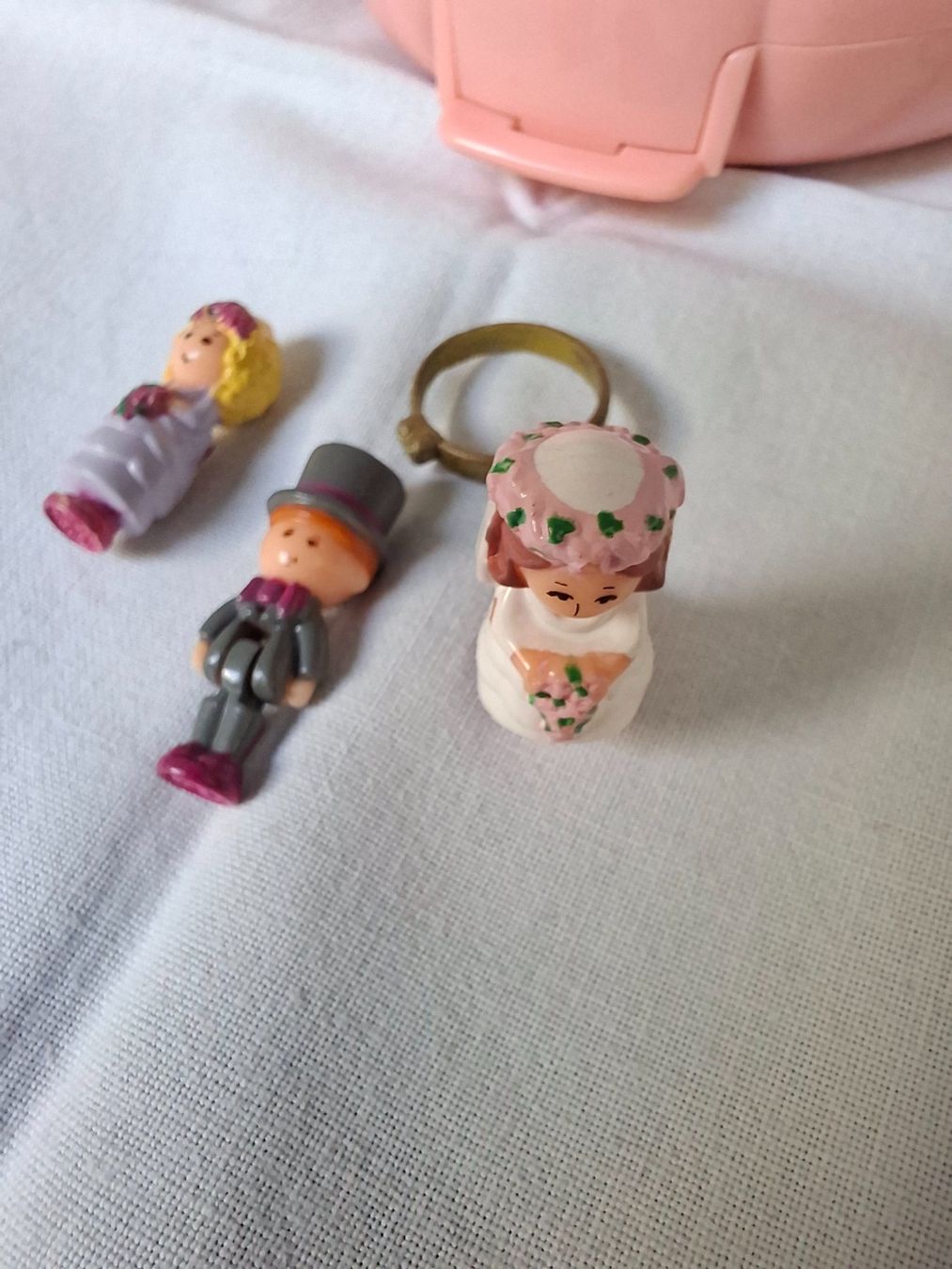 Polly Pocket Carillon: Polly Pocket 1989 Wedding Day mit Ring 100% – Usato da Möhlin venduto da teddybaer8 1