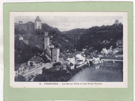 Fribourg La Basse Ville et les Trois Tours