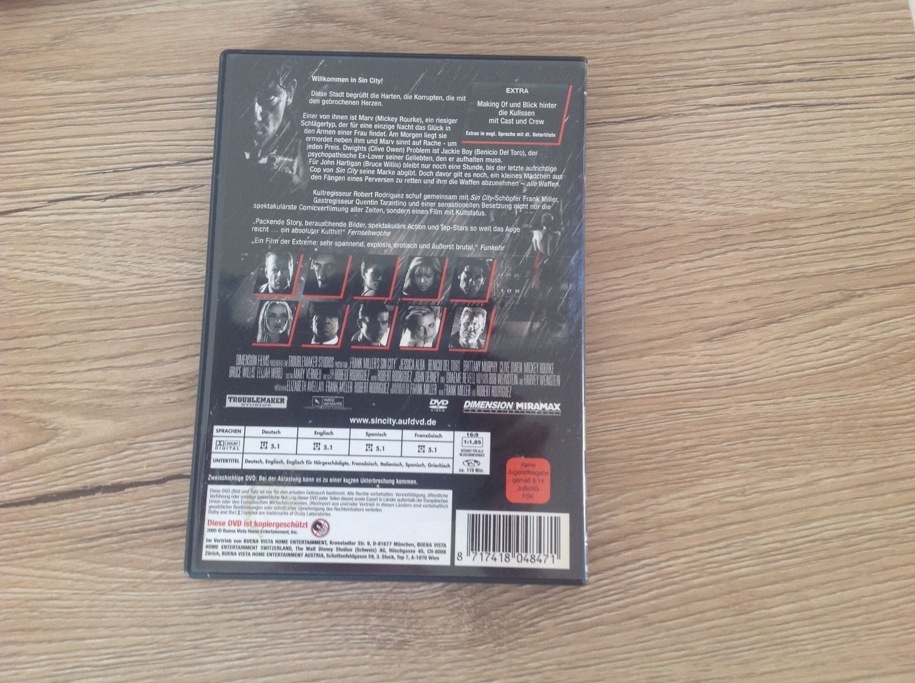 Tutti i DVDs: DVD Sin City – Usato da Glattbrugg venduto da riseca 1